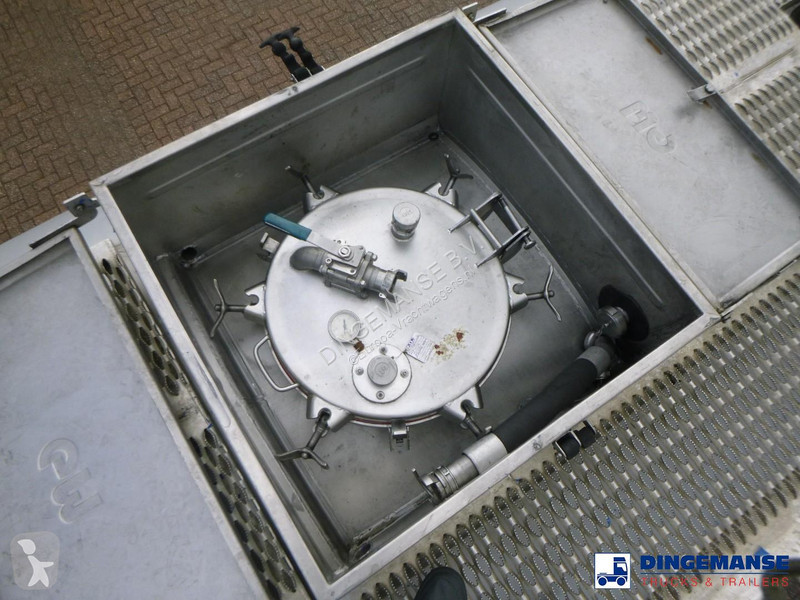 Návěs Magyar Chemical tank inox L4BH 37.5 m3 /...