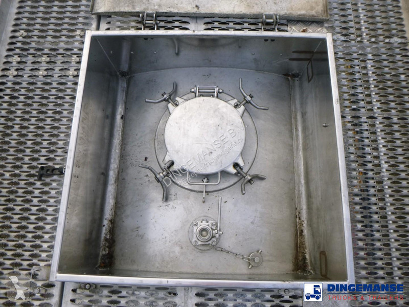 Semi remorque Feldbinder Chemical tank inox...