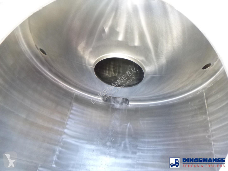 نصف مقطورة LAG Chemical tank inox 37.5 m3 / 1 comp