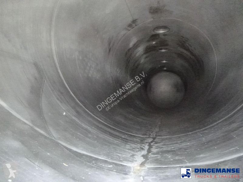 نصف مقطورة Feldbinder Powder tank alu 63 m3...