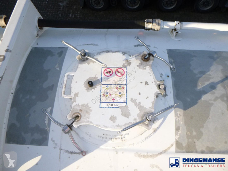 نصف مقطورة Feldbinder Powder tank alu 52 m3...