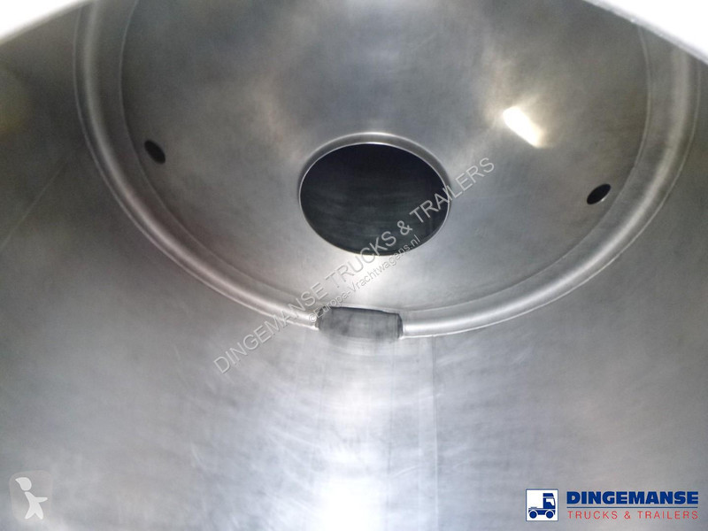 نصف مقطورة Burg Chemical tank inox L4BH 32.5 m3...
