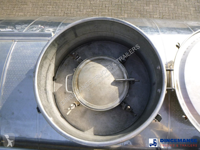 نصف مقطورة Magyar Chemical tank inox 32.5 m3 /...