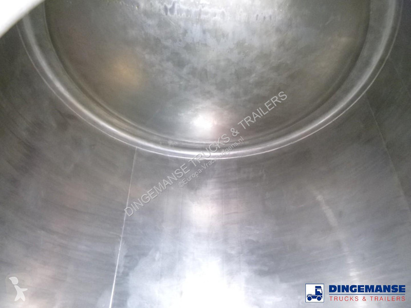 نصف مقطورة Burg Chemical tank inox L4BH 32.5 m3...