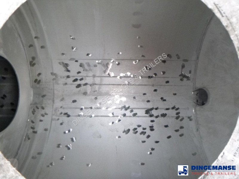 نصف مقطورة Magyar Chemical tank inox L4BH 32.9...