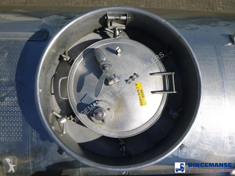نصف مقطورة Magyar Chemical tank inox L4BH 32.5...