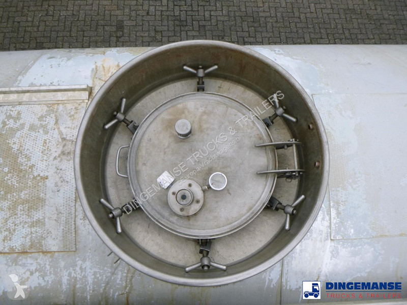 نصف مقطورة Magyar Chemical tank inox L4BH 33 m3...