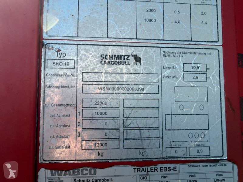 Semirimorchio Schmitz Cargobull 10 Carrier...