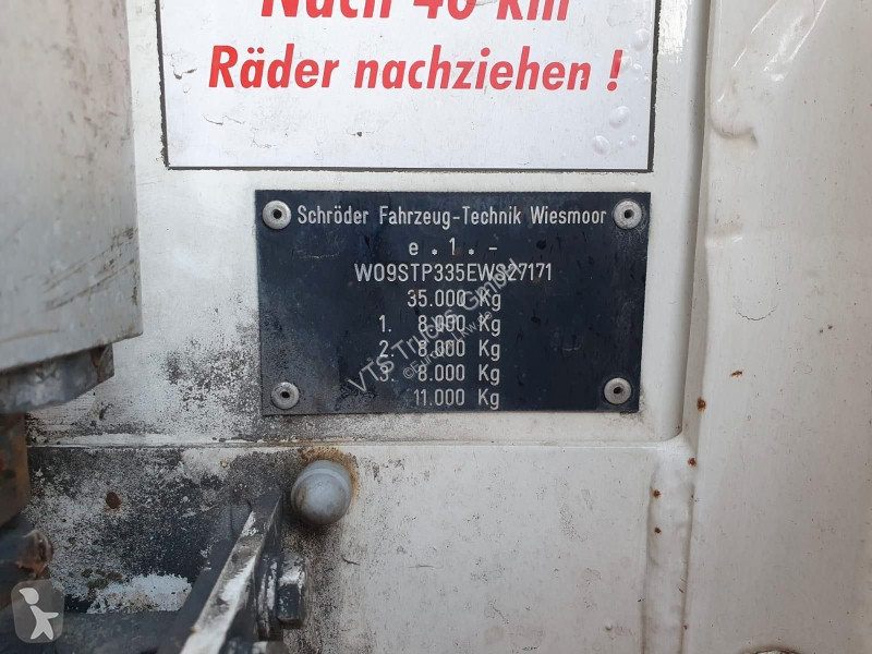 Semirimorchio Schröder Schröder ST11 Mega...