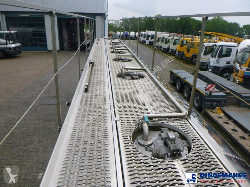 نصف مقطورة Magyar Fuel / oil tank inox 23 m3 /...