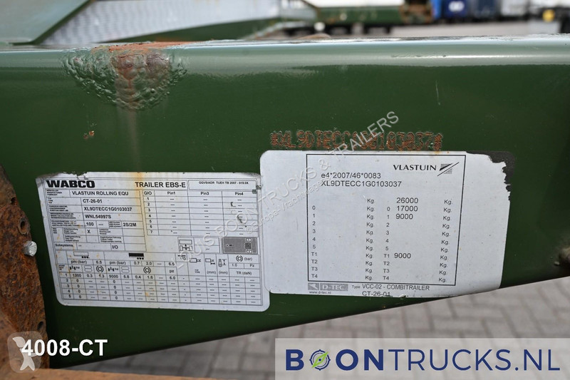 نصف مقطورة D-TEC CT-43-04D COMBITRAILER |...