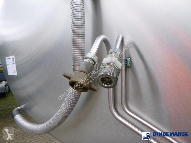 نصف مقطورة Magyar Food tank (milk) inox 30 m3 /...