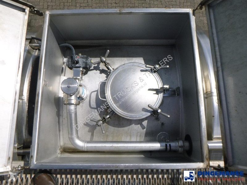نصف مقطورة Magyar Chemical tank inox L4BH 22.5...