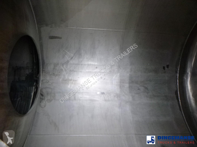 Oplegger Magyar Chemical tank inox L4BH 32.5 m3...