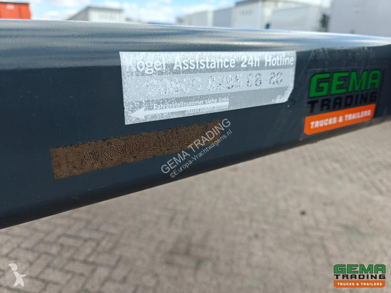 نصف مقطورة Kögel PORT 40 SIMPLEX 20 20/30/40FT...