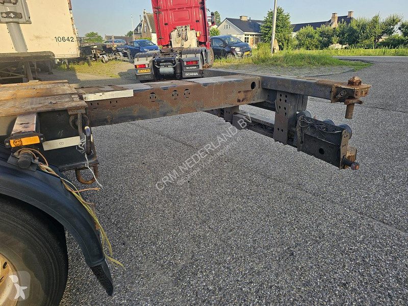 نصف مقطورة Krone / REAR SLIDER / DUTCH CHASSIS...