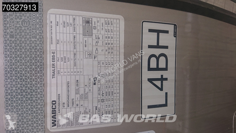 نصف مقطورة Kässbohrer STB NEW! 30.000L Bitumen