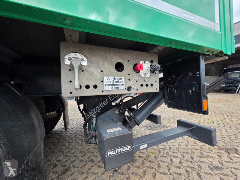 نصف مقطورة Spier SGL 10 / Ladebordwand 3.000kg