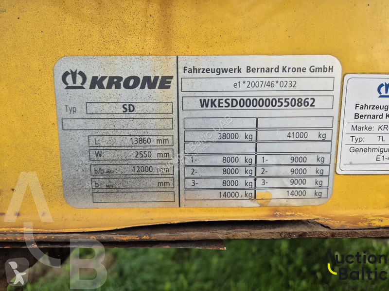 نصف مقطورة Krone