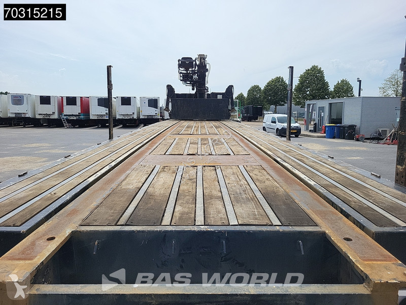 نصف مقطورة Pacton T3-003 Kennis 16T Steering Crane