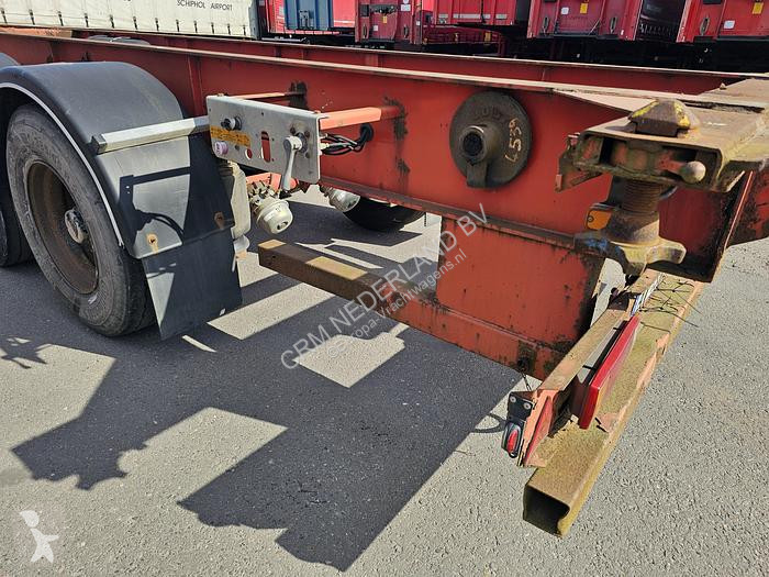 نصف مقطورة Fruehauf VFK TF 38C1 40 2 X20 SMB DRUM