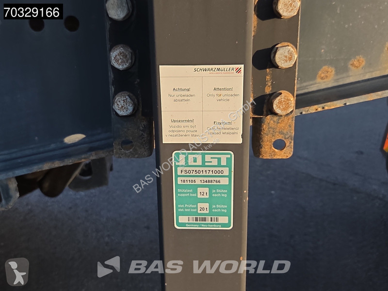 Полуприцеп Schwarzmüller SK 3 axles Lift Axle...