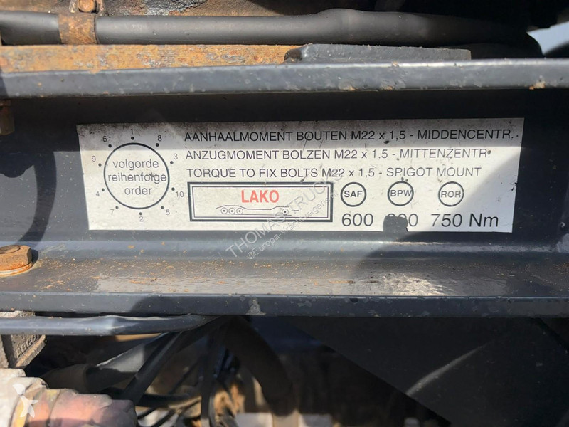 Návěs Lako A 330 Container Transport 630 cm