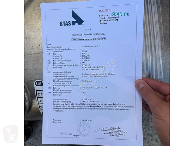 Návěs Stas S300CX