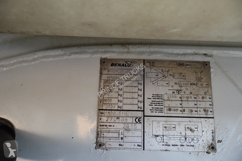 Benalu BENALU 52 CUB * FULL ALUMINIUM * 3AXLE *...