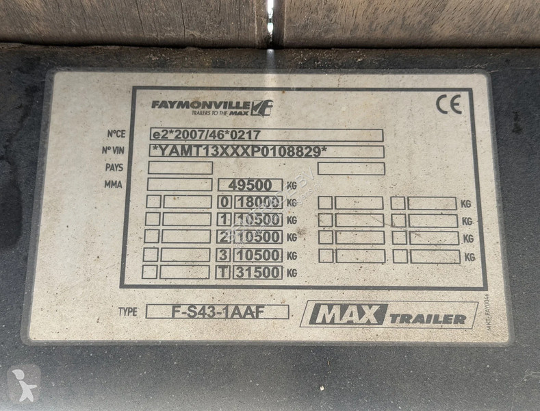 Превоз на строителна техника Faymonville MAX...