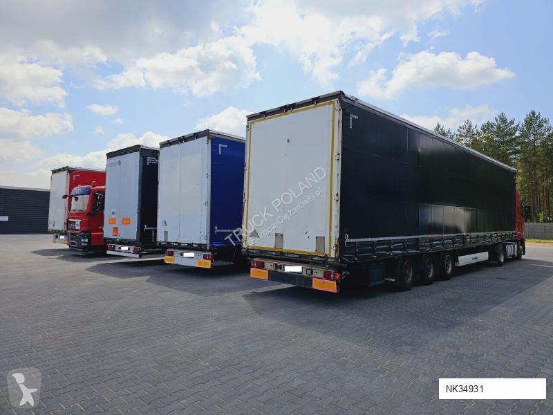 Semitrailer Krone CURTAIN MEGA RAISED ROOF 2011