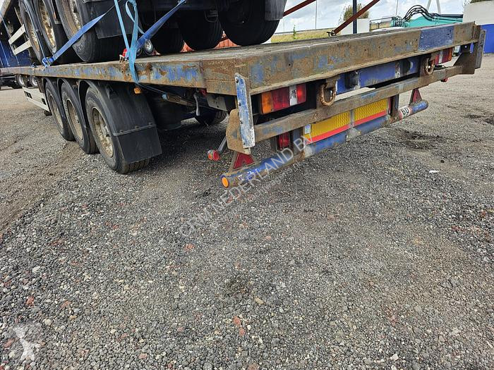 Semiremorca Pacton 3 AXLE FLATBED TRAILER BPW DRUM