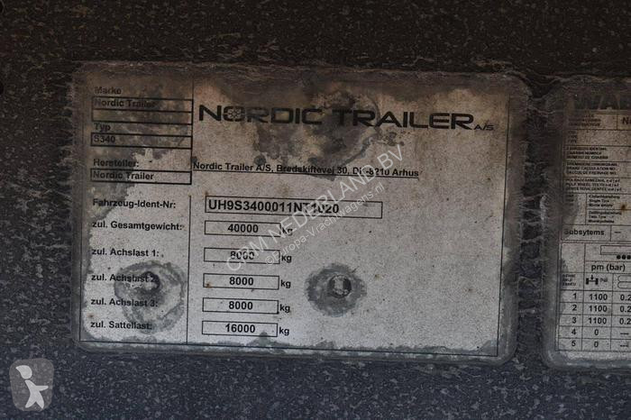 Oplegger  S340 | New curtains | Galvanised...