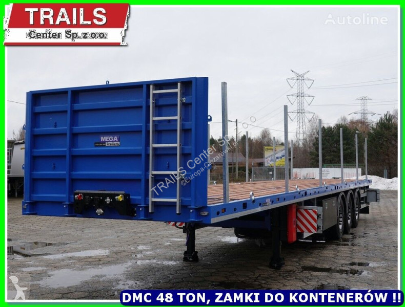 Semiremorca Mega ALT-3WS - Flatbed DMC 45 T /...