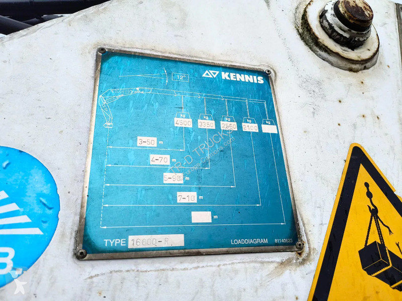 Oplegger LAG 16000-R KENNIS CRANE - 2 STEERING...