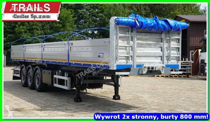 Semiremorca Mega 29 m³ / 12.600 m. 2 x side...