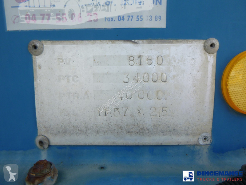 Semiremorca Guhur Low-pressure gas tank steel...
