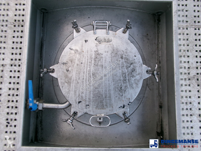 Semiremorca Indox Chemical tank inox L4BH 33.5...