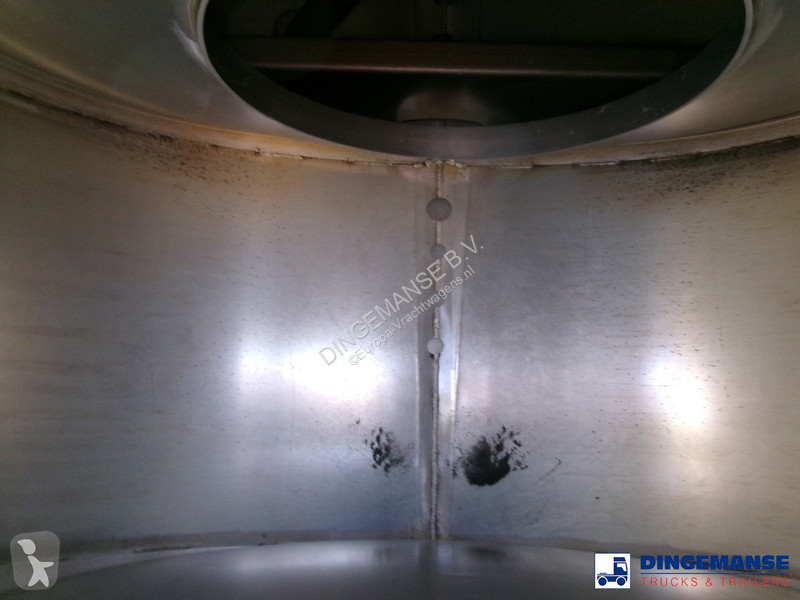 Sættevogn  Fuel tank alu 42.8 m3 / 6 comp + pump