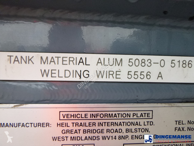 Semiremorca  Heavy oil tank alu 34.2 m3 / 1...