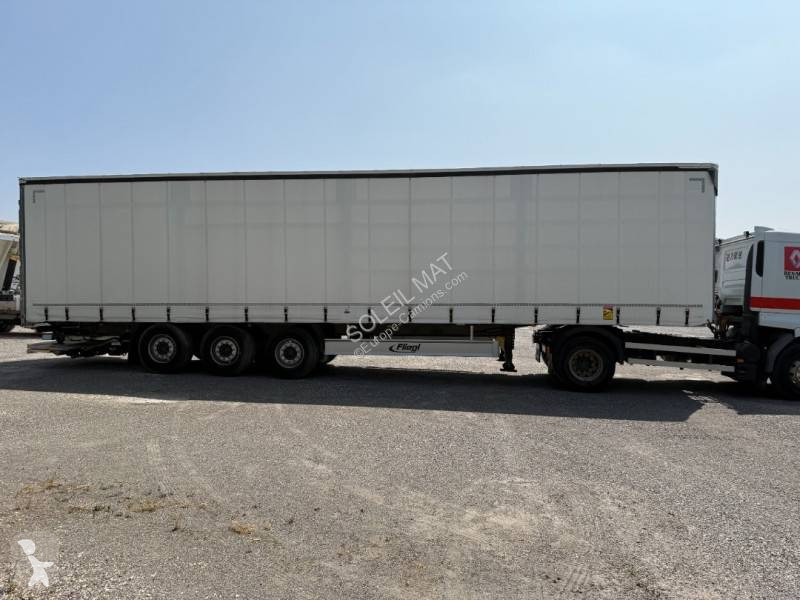 Semi remorque Fliegl Hayon
