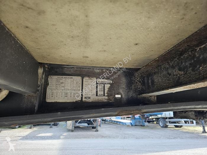 Semitrailer Pacton tbd 345 | heavy duty |36...