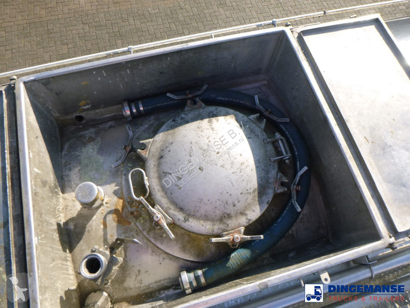 Semi reboque Van Hool Chemical tank inox 30 m3...