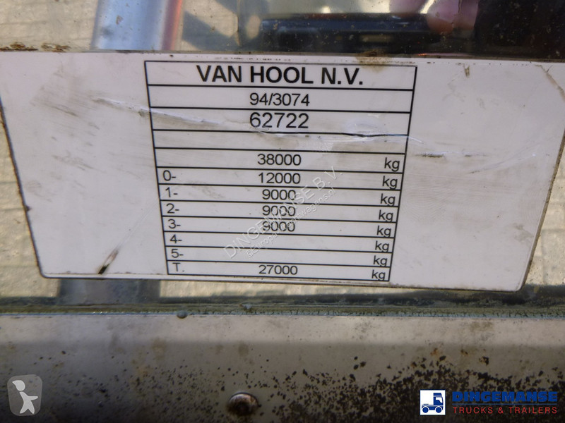 Semiremorca Van Hool Chemical tank inox 30 m3 /...