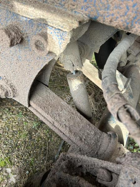 Semitrailer Diebolt  grue avec grappin rotatif