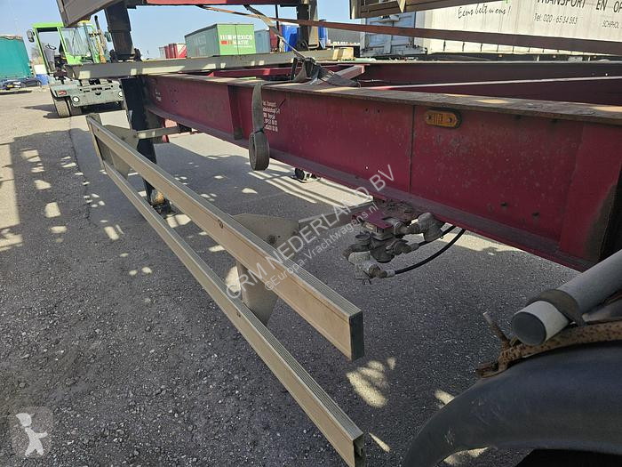 Sættevogn  40/45 ft container chassis bpw drum...