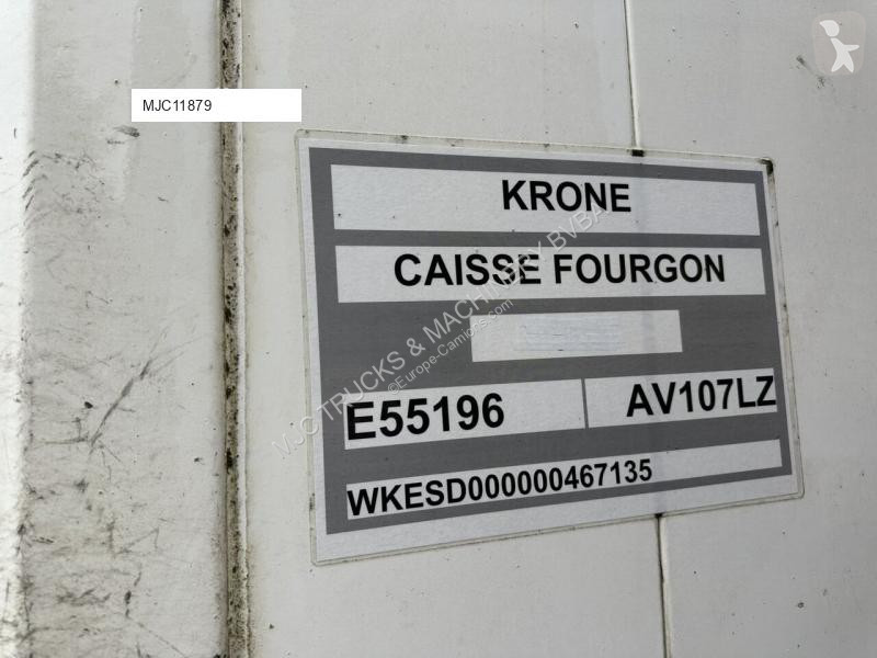 Semitrailer Krone 3-AXLES MB - CLOSED BOX /...