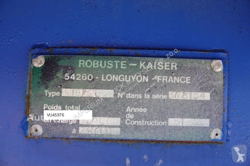 Semiremorca Kaiser LAWETA NISKOPODWOZIOWA /...