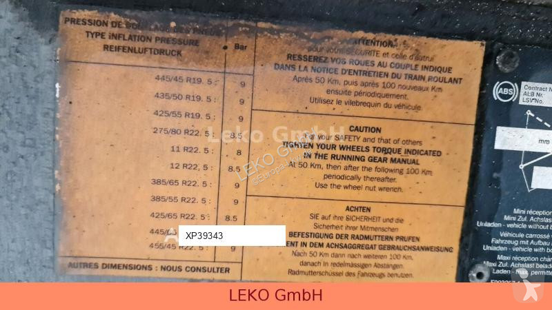 Semirimorchio Fruehauf FRIGO SEMI 39T