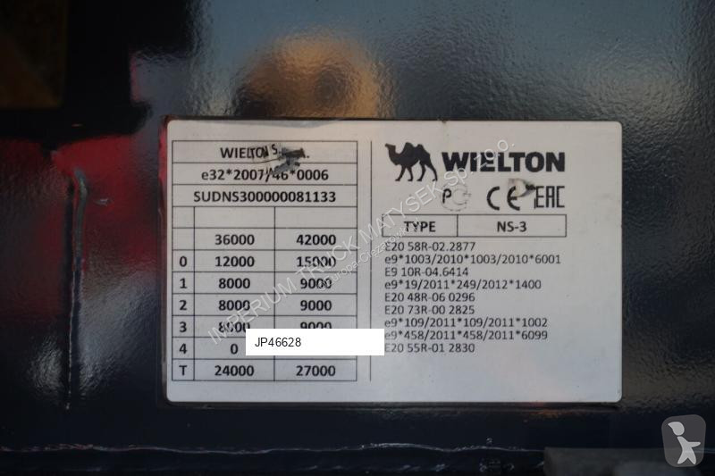 Semitrailer Wielton FIRANKA / MULDA DO STALI -...